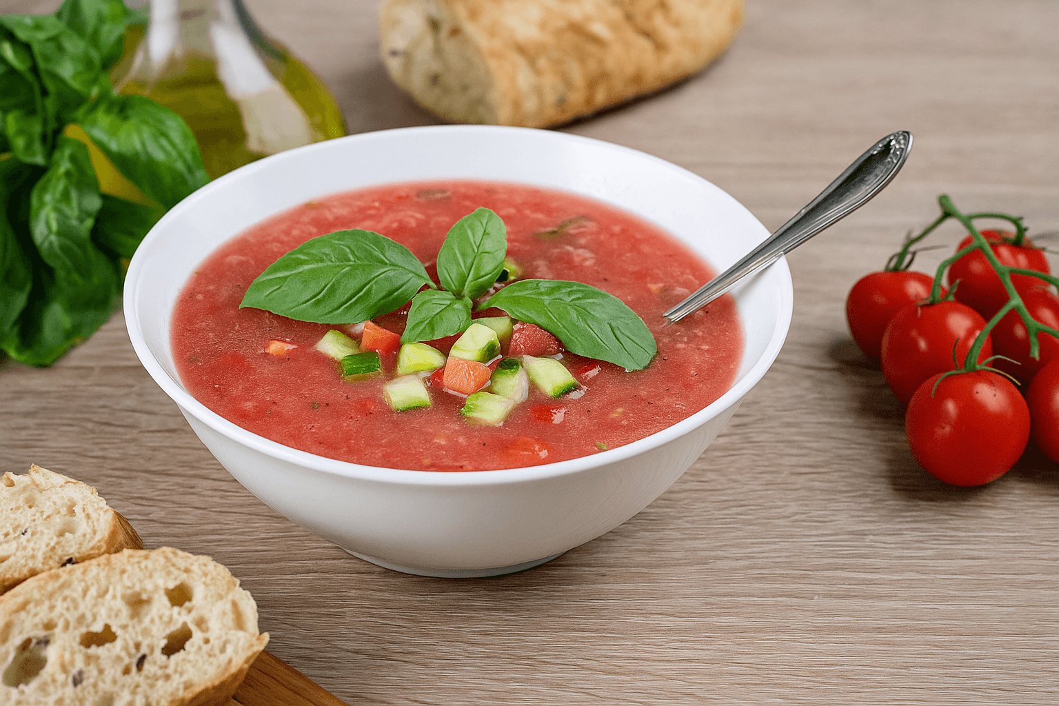 „Gazpacho“ – šalta pomidorų sriuba