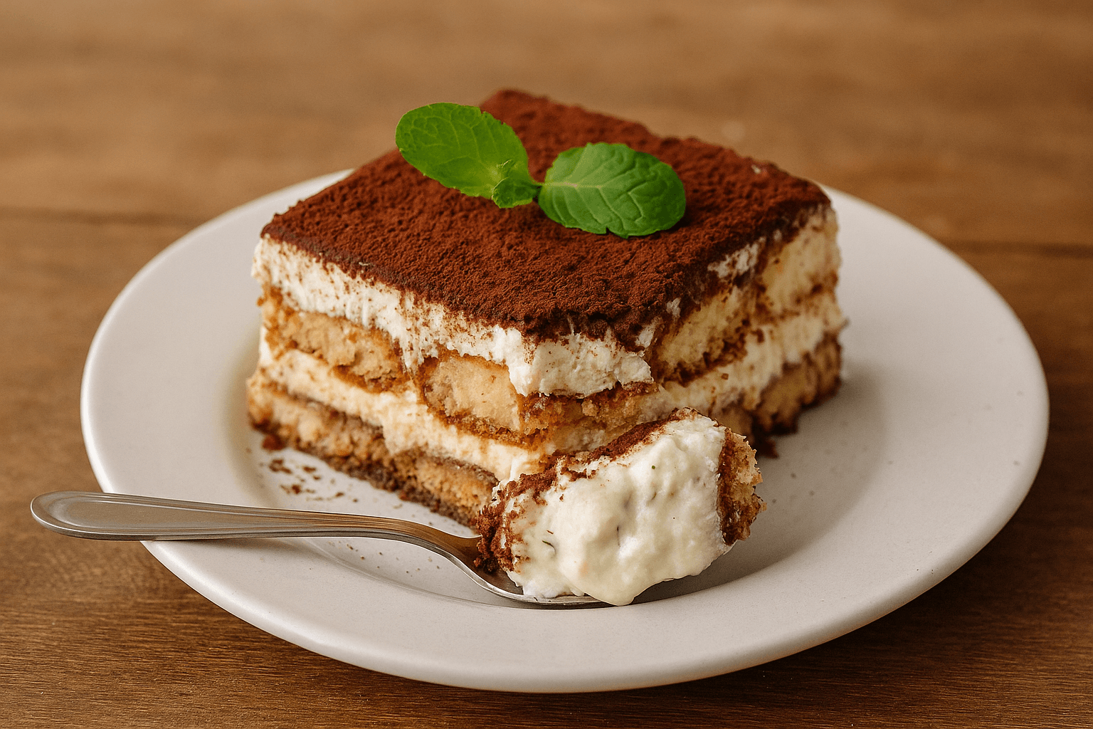 Itališkas tiramisu desertas