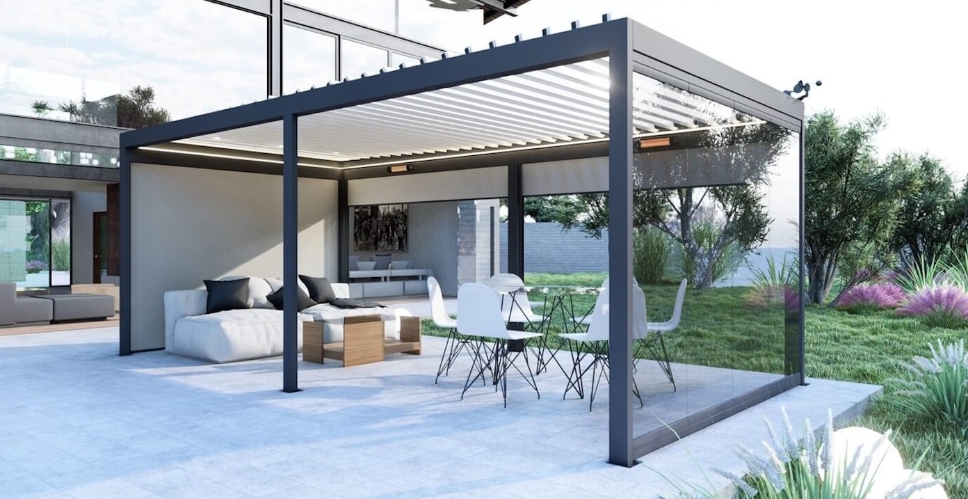 Išmaniosios pergola pavėsinės: automatinių valdymo sprendimų tendencijos