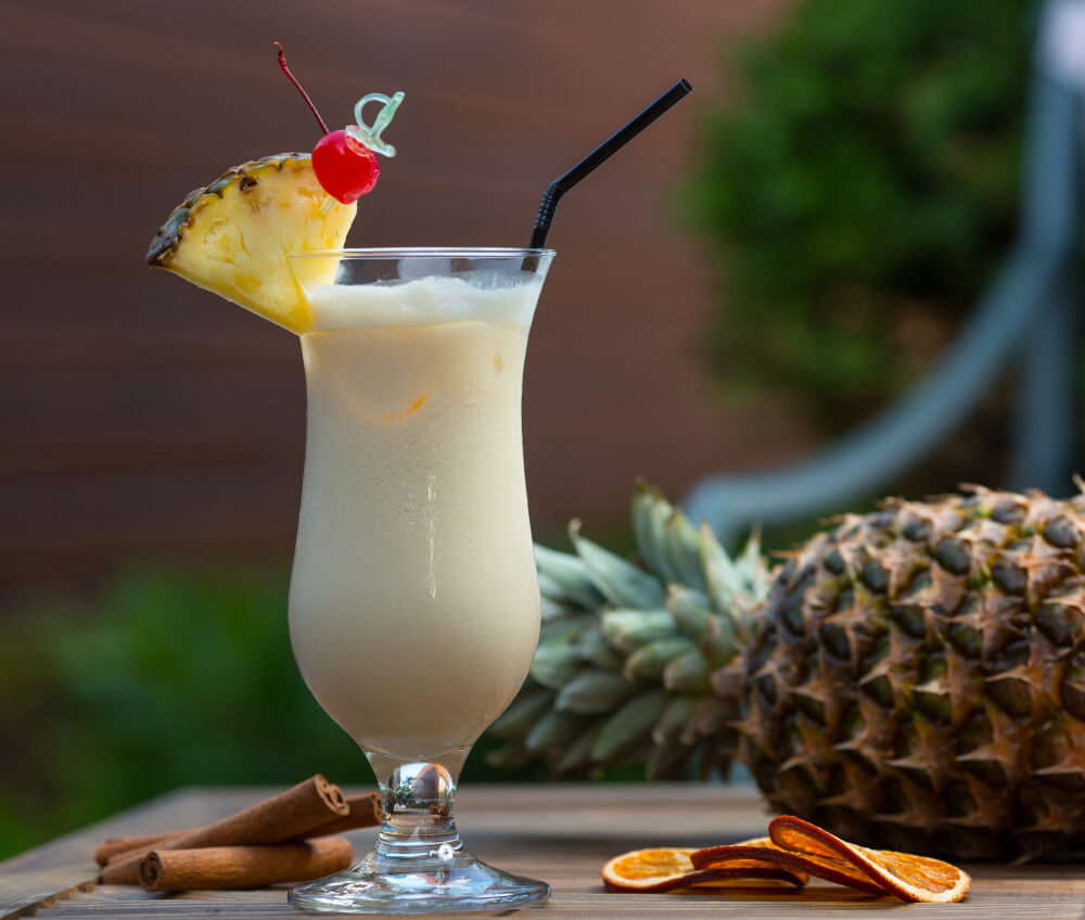 Gaivus „Pina Colada“ kokteilio receptas namuose