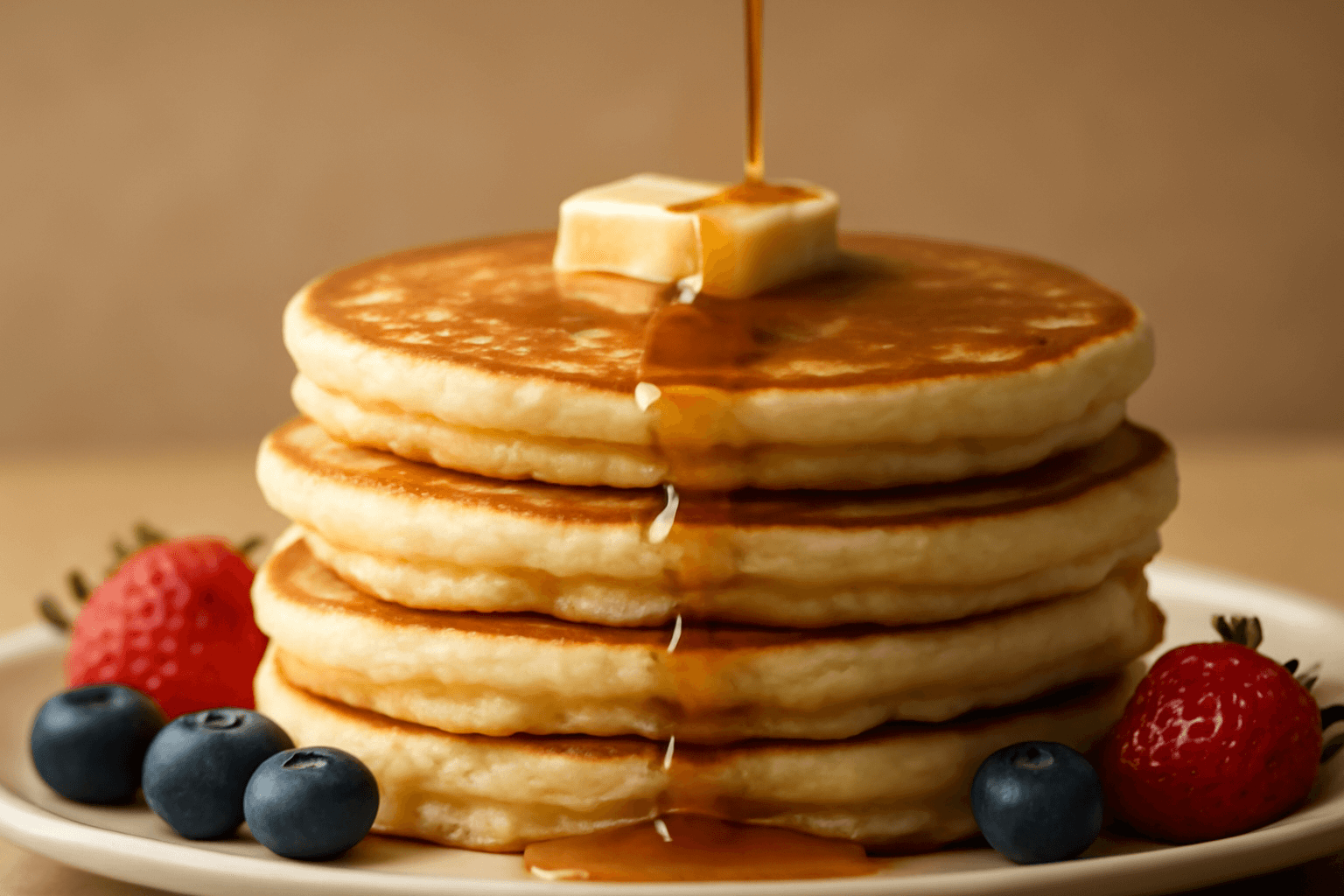 Amerikietiški blyneliai su sirupu – tikra klasika