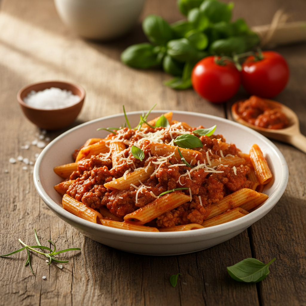 Greitas ir sotus vakaro patiekalas: makaronai su faršu, kurie patiks visai šeimai