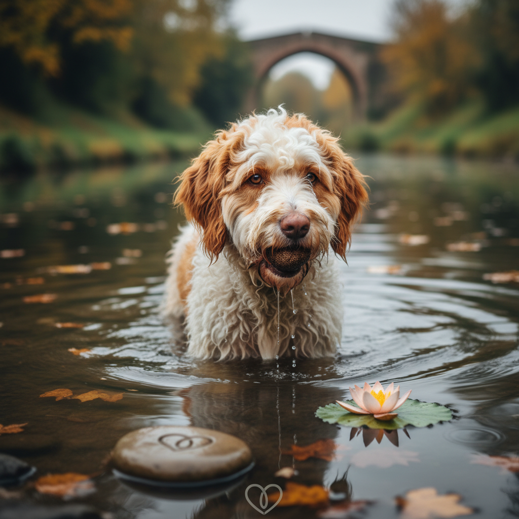 Italų vandens šuo – žavingas ir protingas šeimos draugas, kuris stebina savo ištikimybe