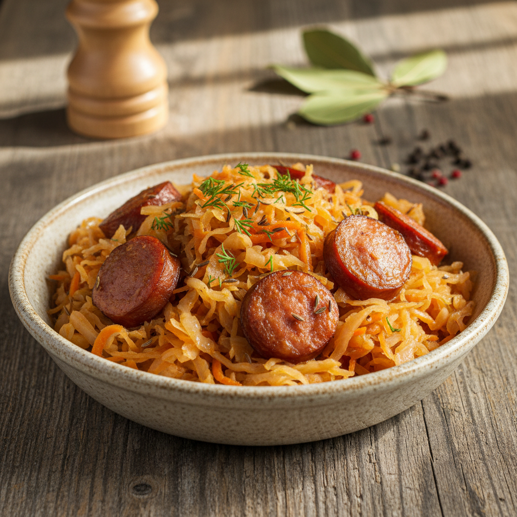 Kaip paruošti tobulus troškintus kopūstus su dešrelėmis: paprasti patarimai kiekvienai dienai