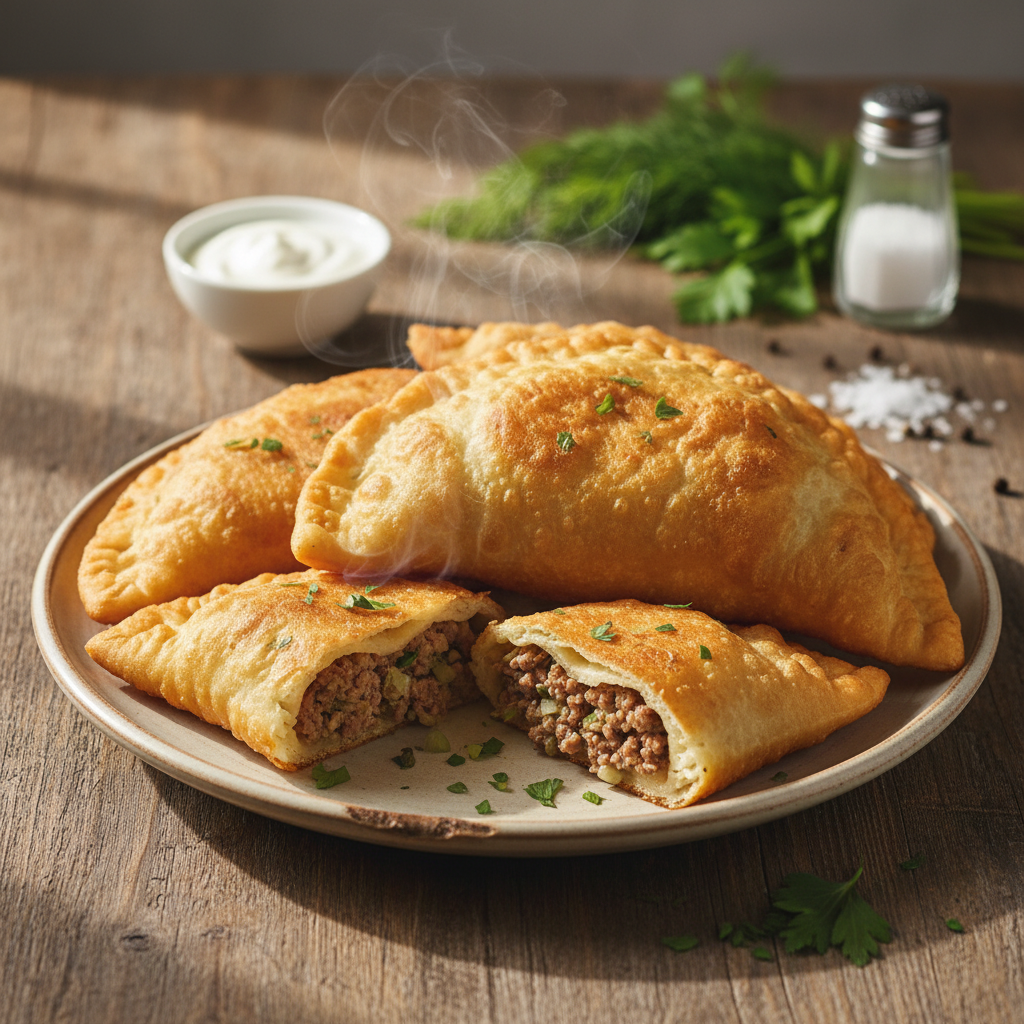 Kaip pasigaminti gardžius naminius čeburekus: paprastas receptas ir keli patarimai