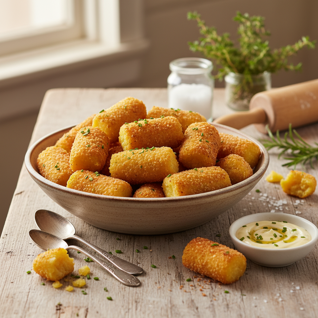 Kaip pasigaminti traškius bulvių kroketus namuose: paprastas receptas ir keli naudingi patarimai