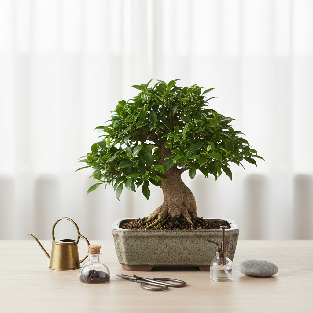 Kaip prižiūrėti fikusą bonsą: patarimai, kad augalas klestėtų jūsų namuose