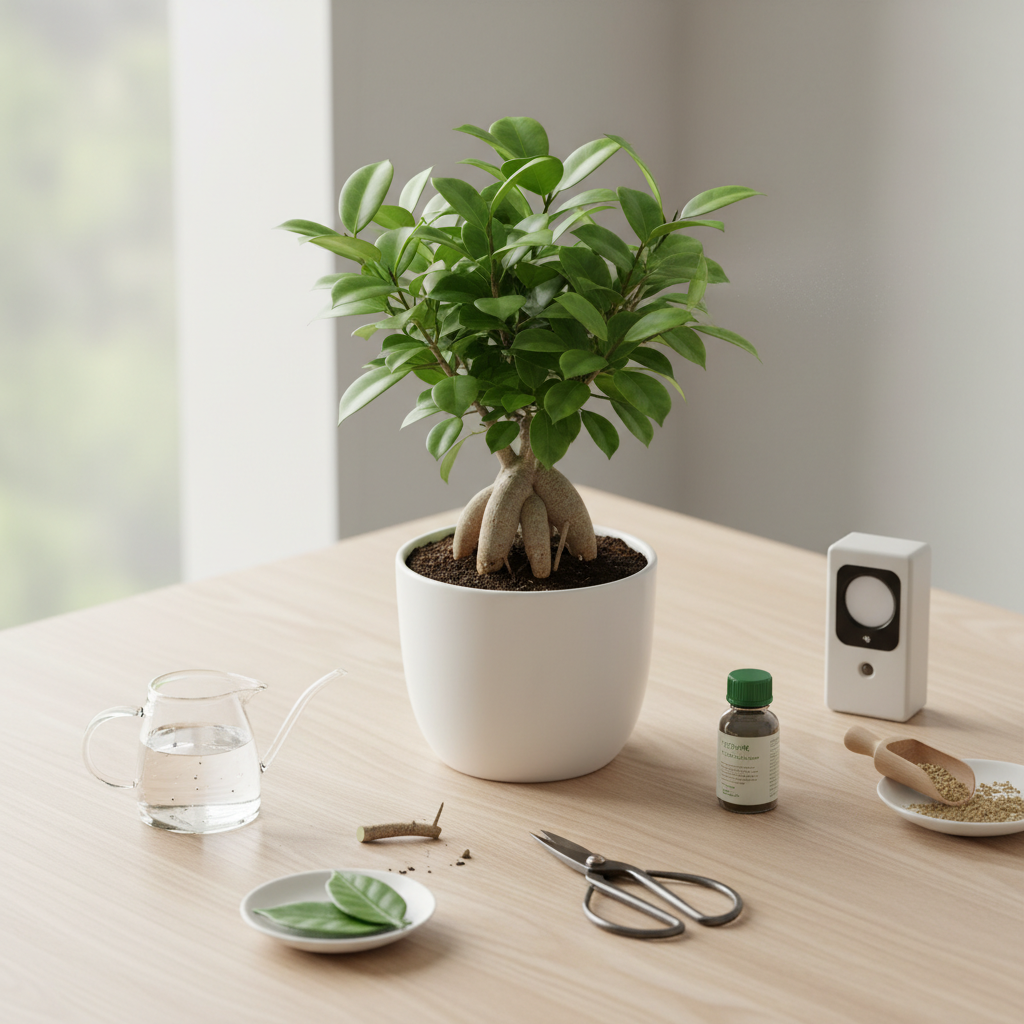 Kaip prižiūrėti fikusą ginseng: patarimai, kad augalas klestėtų namuose