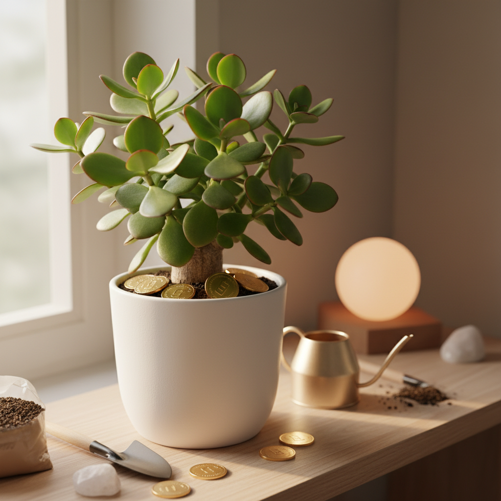 Kaip prižiūrėti storalapį pinigų medį, kad jis augtų vešlus ir trauktų sėkmę