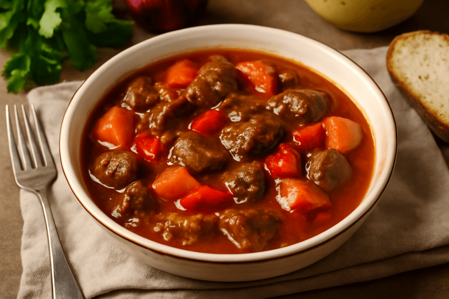 Jautienos guliašas – klasikinis patiekalas lietuviškam stalui