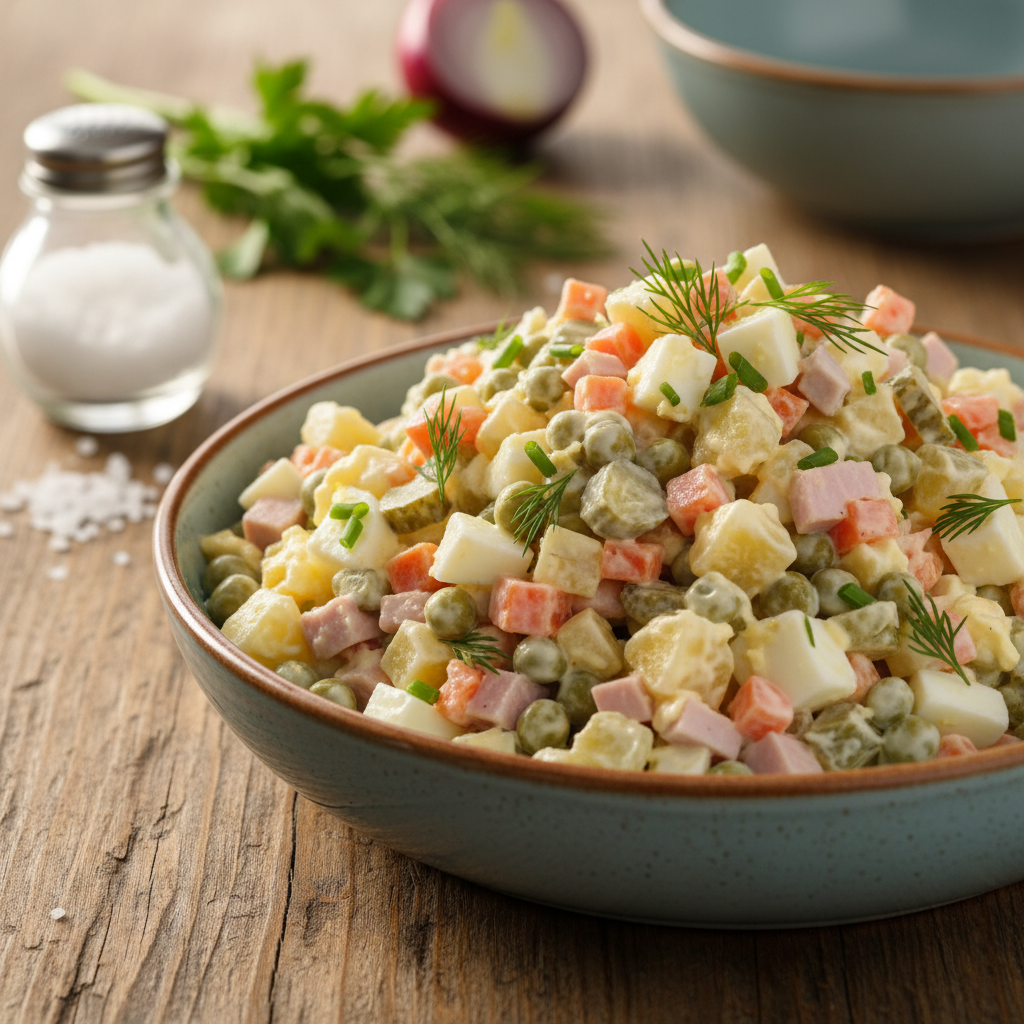 Kodėl balta mišrainė vis dar išlieka neatsiejama švenčių dalimi?