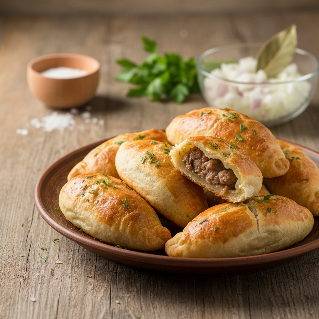 Kvapnūs ir sultingi pyragėliai su mėsa: tradicinis skonis, kuris niekada nepabosta