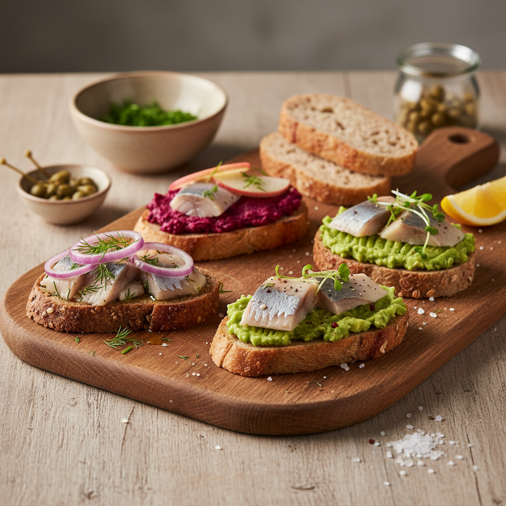 Netikėtas skonis ant jūsų stalo: sumuštiniai su silke, kurie nustebins svečius