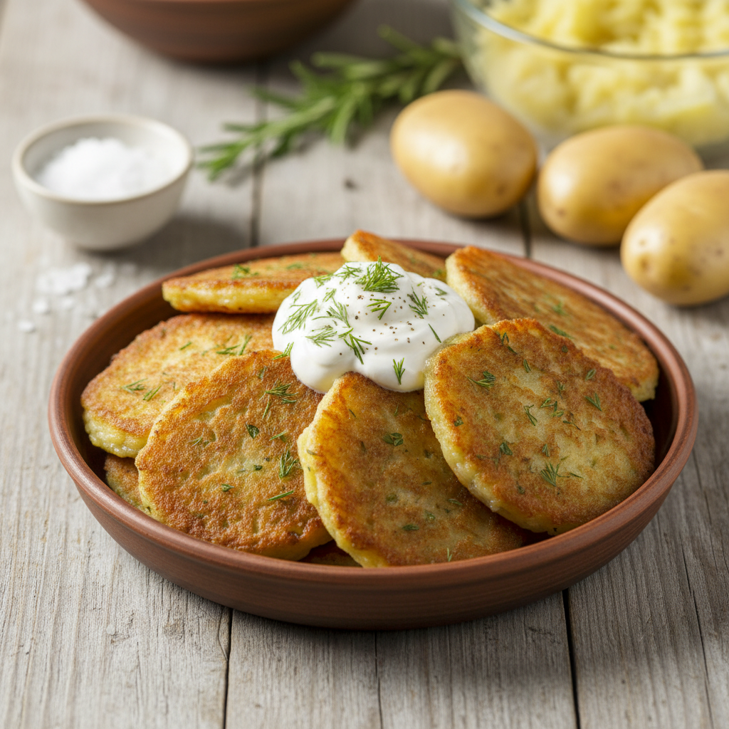 Paprastas ir skanus bulvinių blynų receptas, kuris primins vaikystės skonį