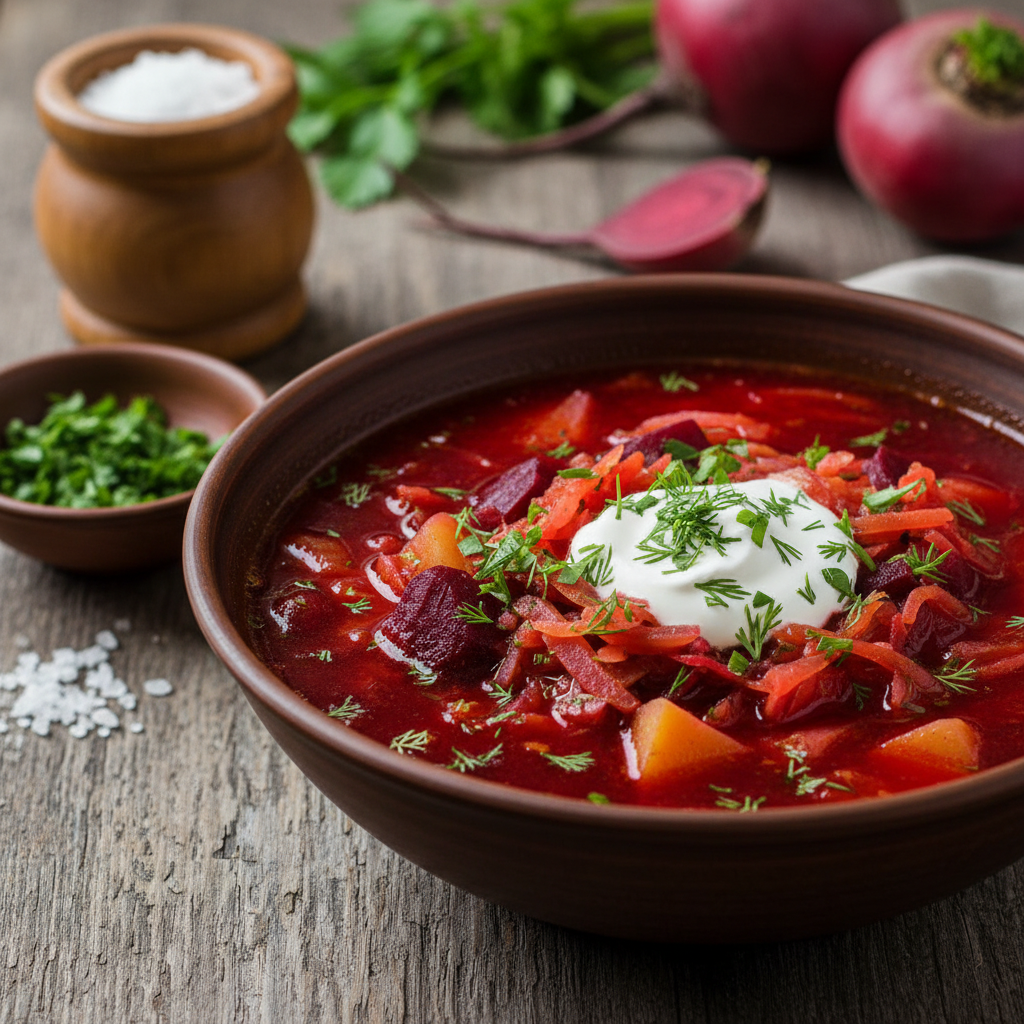 Paprastas ir skanus burokėlių sriubos receptas: kaip pasigaminti tradicinį patiekalą namuose