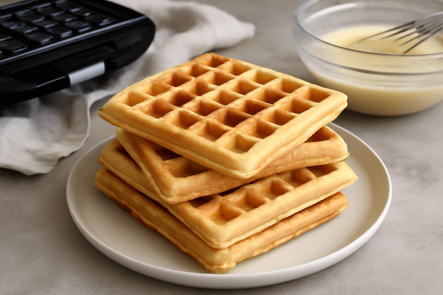 Vaflių receptas, kuris visada pavyksta – traškūs ir purūs