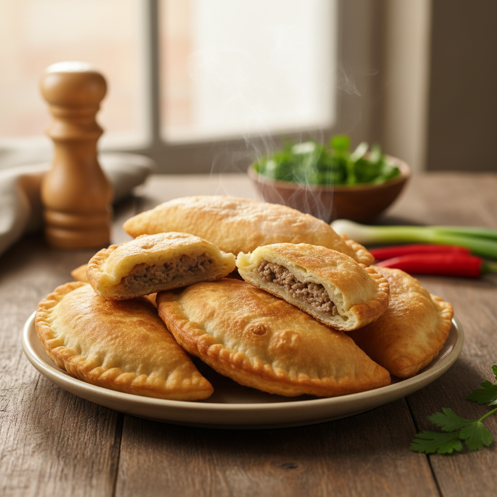 Tobulos čeburekų tešlos paslaptis: ką daryti, kad plonas sluoksnis būtų minkštas ir traškus