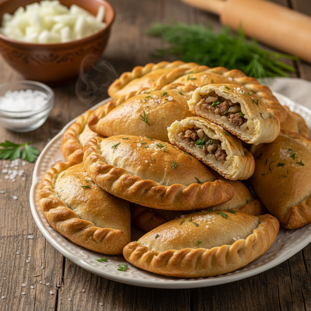 Tradicinis kibinų receptas: kaip paruošti sultingus ir minkštus kibinus namuose