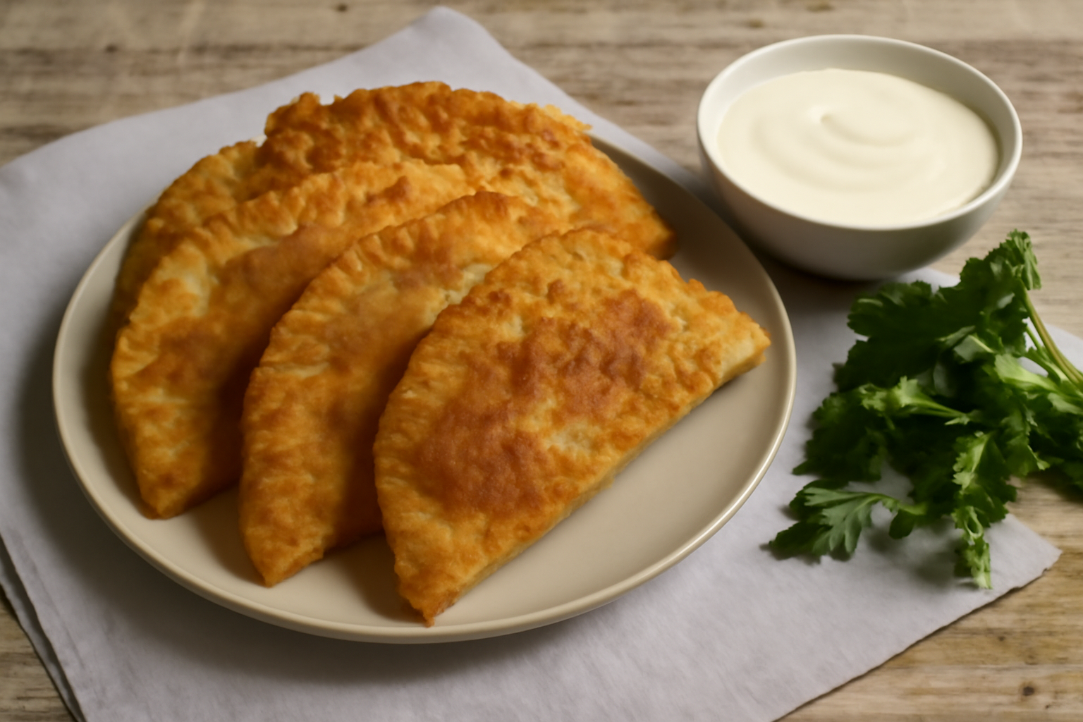 Traškūs čeburekai – kaip išgauti idealią tekstūrą?