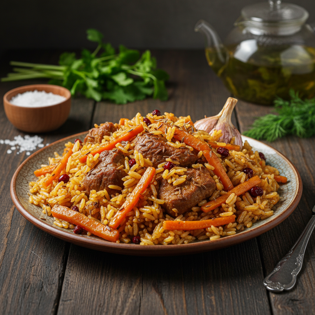 Byrus plovas su kiauliena: paprastas receptas šeimai