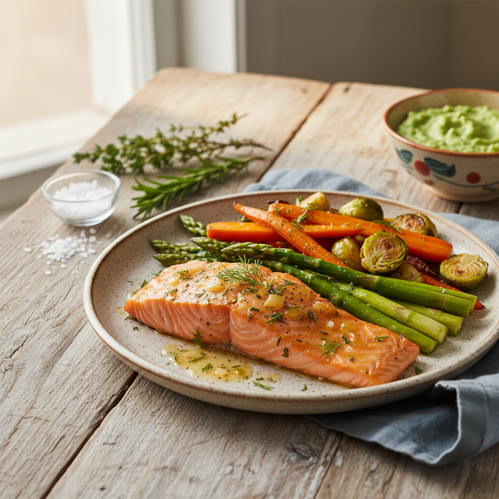 Ką patiekti prie lašišos? Geriausios garnyrų idėjos