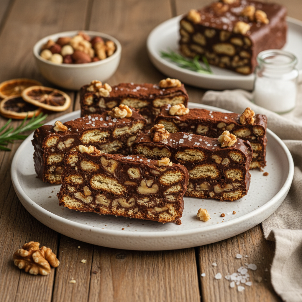 Klasikinis tinginys su riešutais: receptas, pavyksiantis visiems