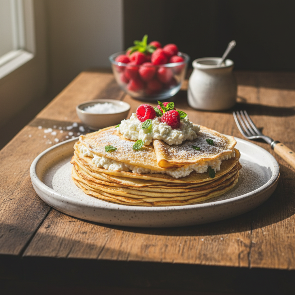 Lietinių blynų receptas: kaip iškepti plonus ir neplyštančius