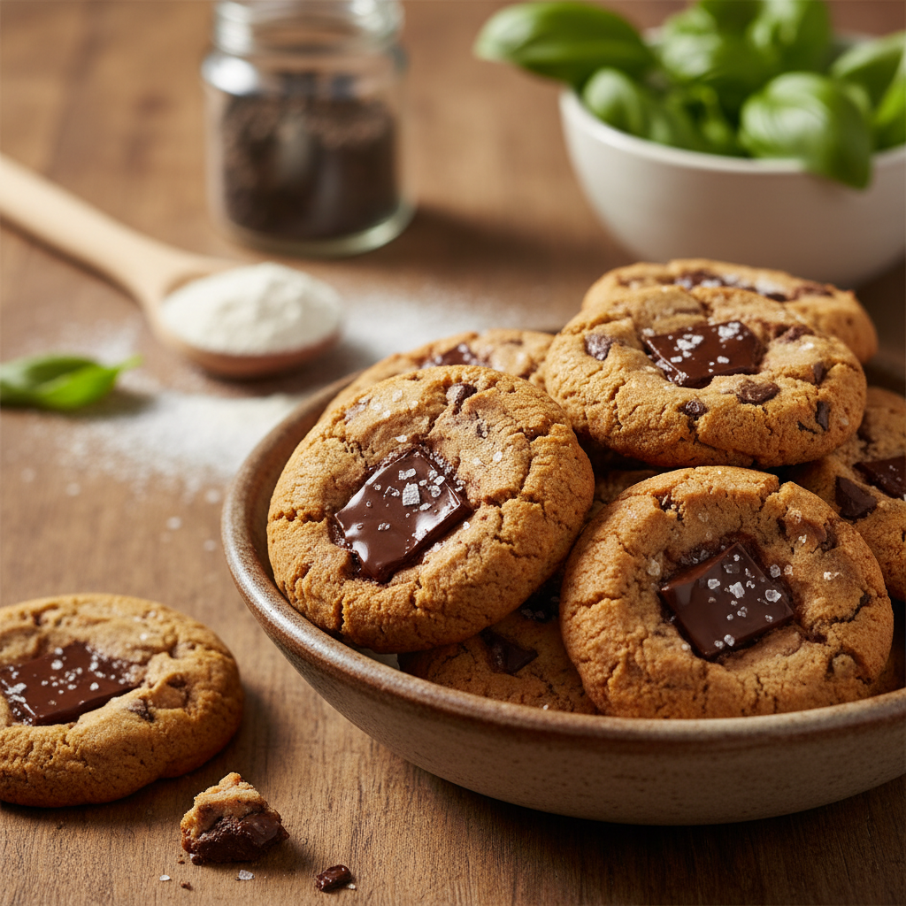 Minkšti sausainiai su šokoladu: geriausias naminis receptas