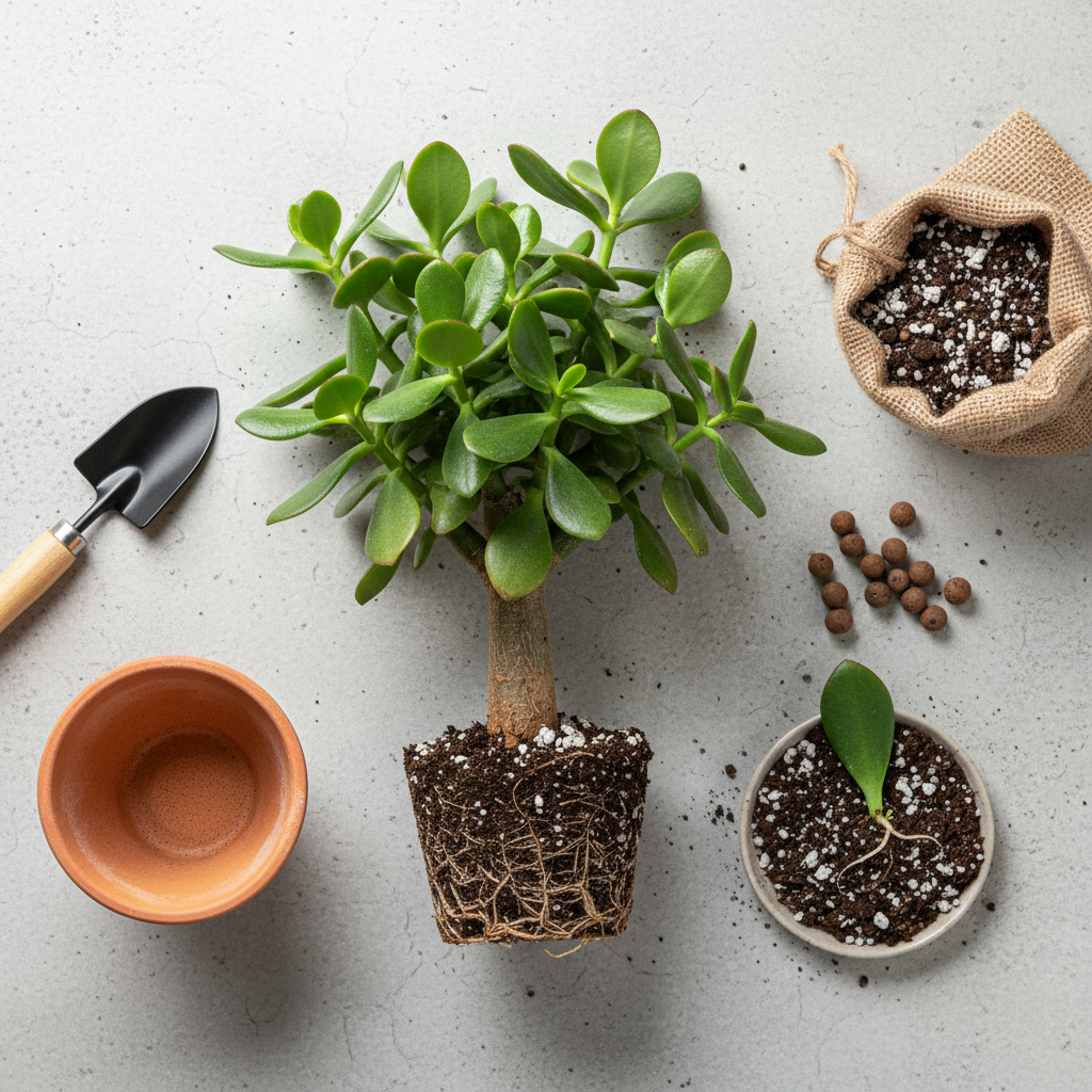 Pinigų medžio persodinimas: kaip tai daryti teisingai?