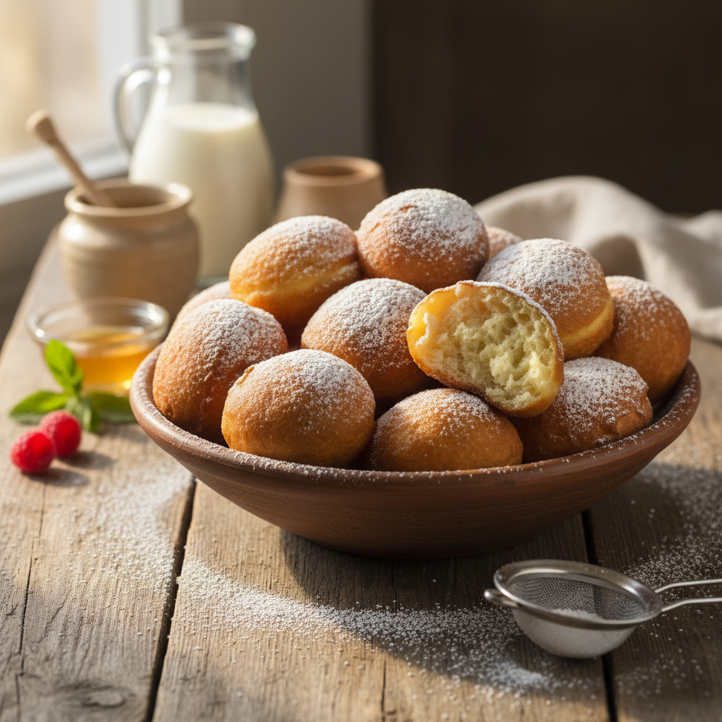 Purios varškės spurgos: receptas, nukelsiantis į vaikystę