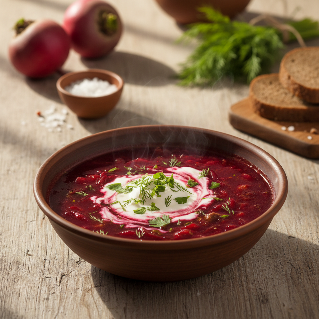 Skani burokėlių sriuba: receptas, kurio prašys visa šeima