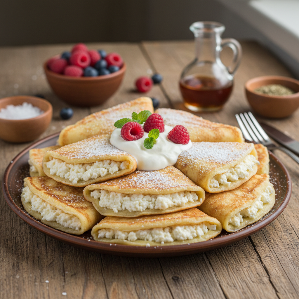 Tobuli lietiniai su varške: pavyks net pradedantiesiems