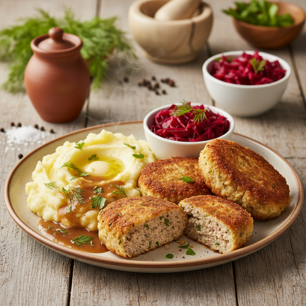 Minkšti ir sultingi kiaulienos kotletai: močiutės receptas