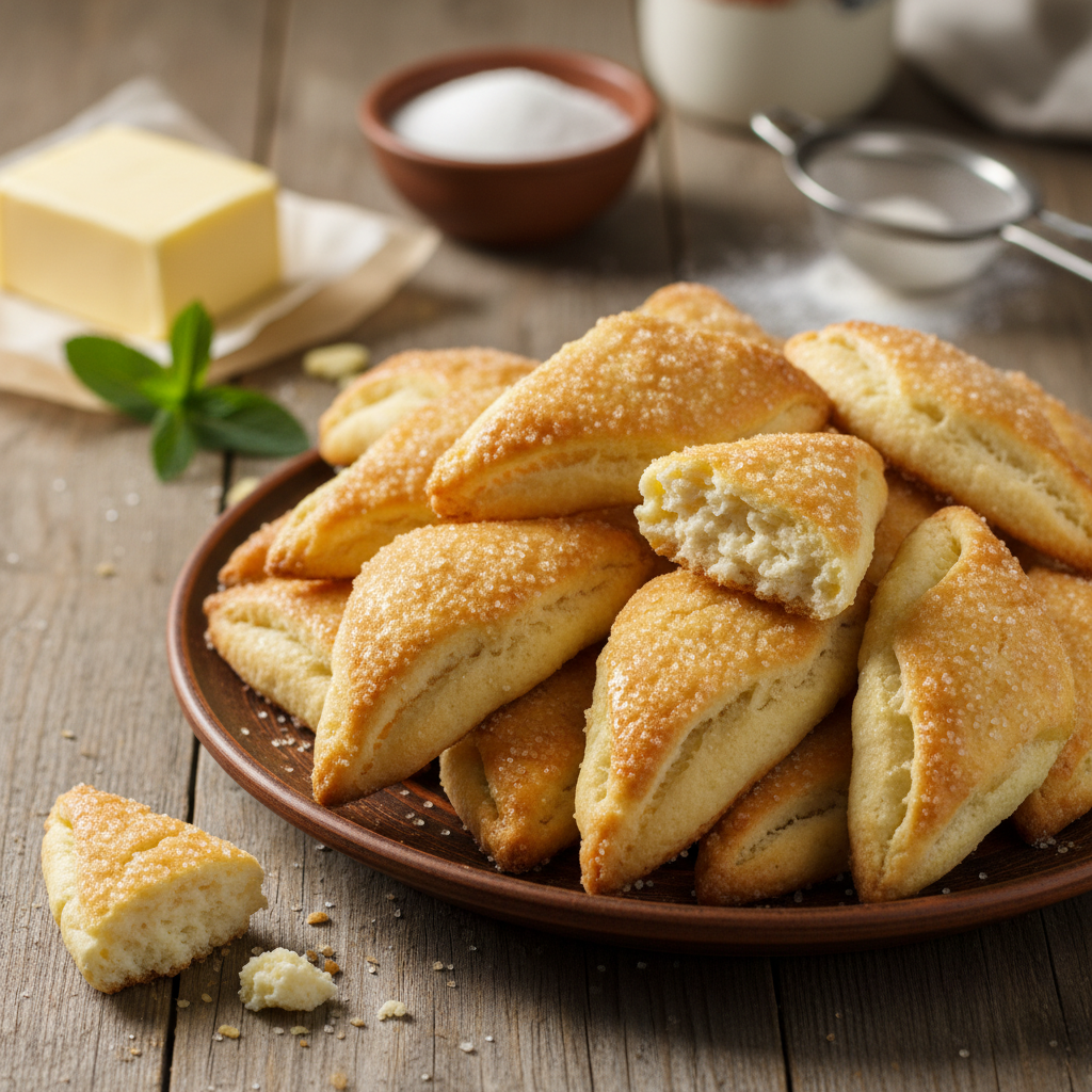 Purūs varškės sausainiai kaip vaikystėje: pavyks iškart