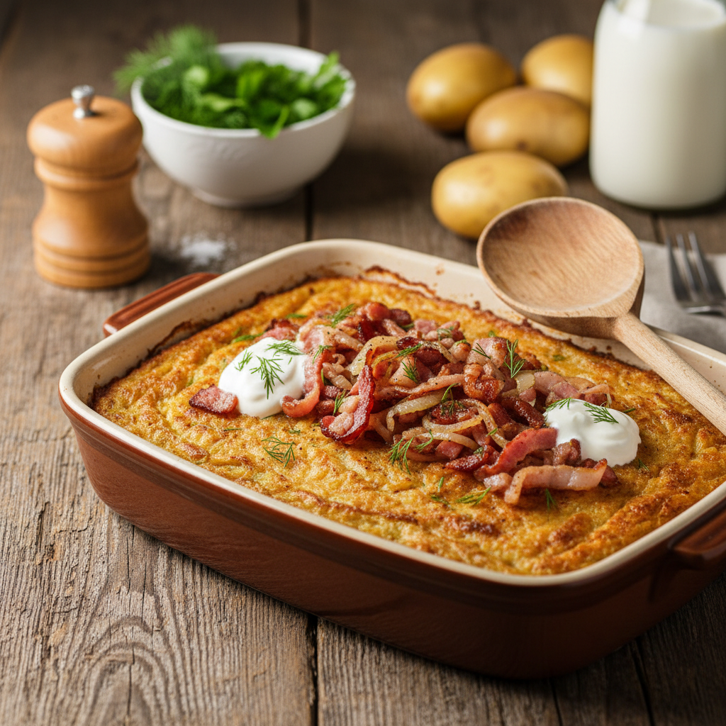 Skanus kugelis orkaitėje: receptas, kuris visada pavyks