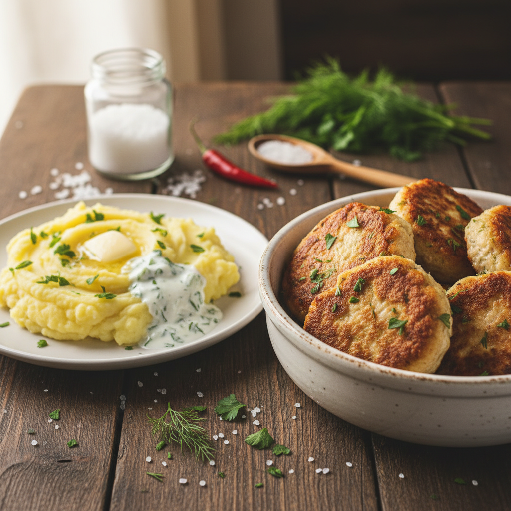 Sultingi kapotos vištienos kepsneliai: paprastas receptas