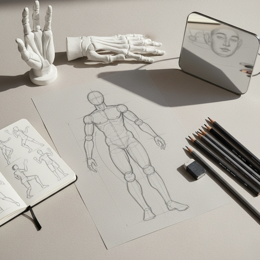 Kaip piešti žmones: nuo ko pradėti ir kaip išvengti klaidų