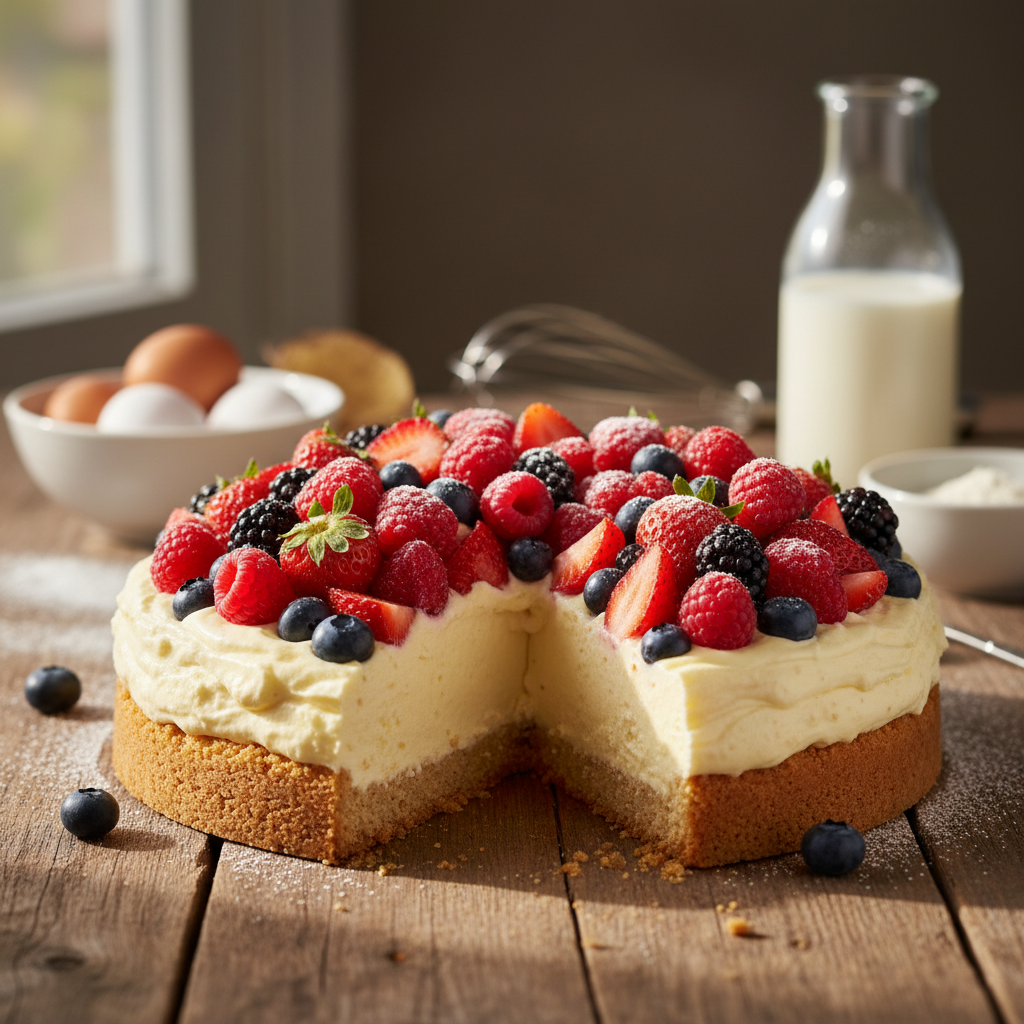 Gaivus nekeptas maskarponės tortas: paruošite be orkaitės