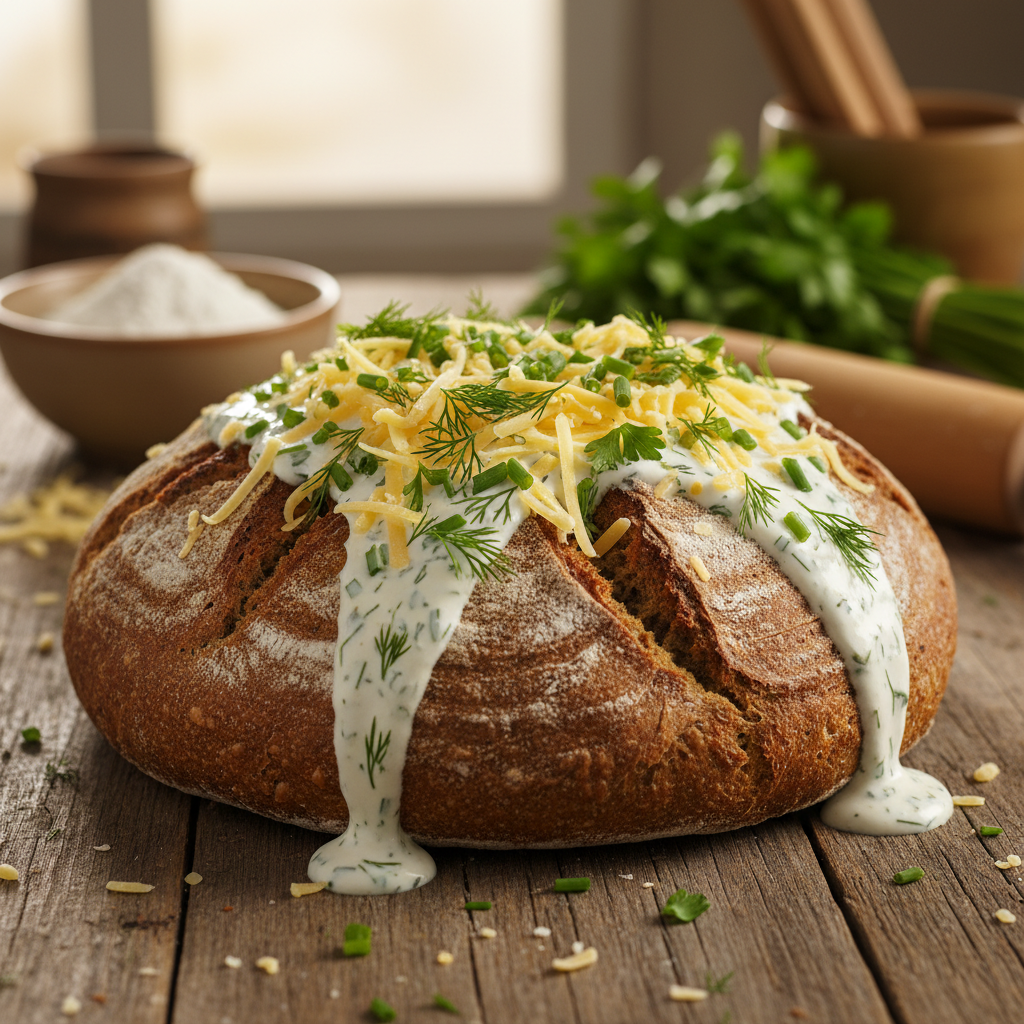 Keptos duonos tortas: nesudėtingas receptas nustebins svečius