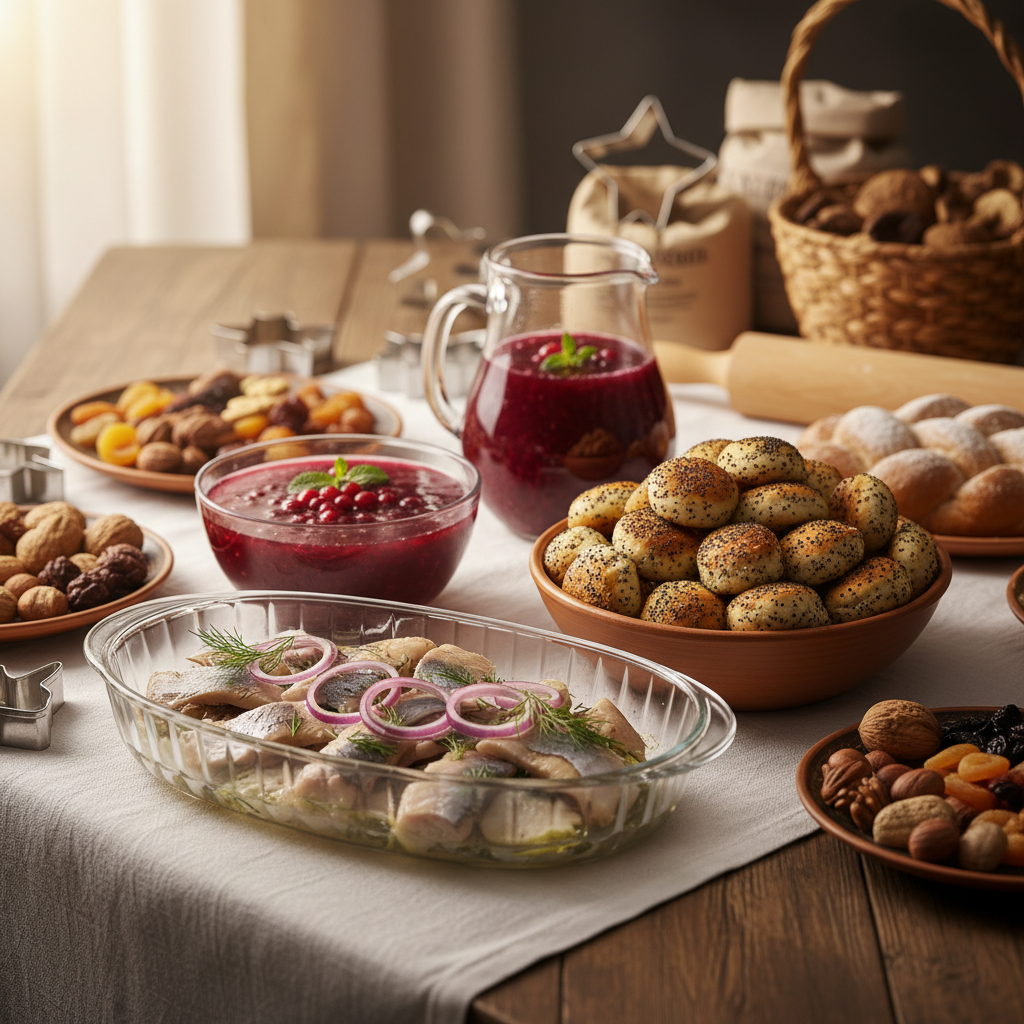 Tradiciniai Kūčių patiekalai: 12 patiekalų ir jų simbolika